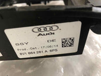 2015 - 2018 AUDI A3 Front Center Shifter Trim w/ Dual Cup Holder Bezel Panel