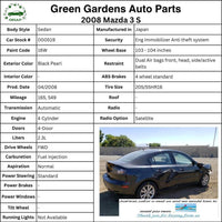 2006 - 2009 MAZDA 3 Sedan 2.3L 4 Cylinder w/o Turbo Engine Motor 165K Miles