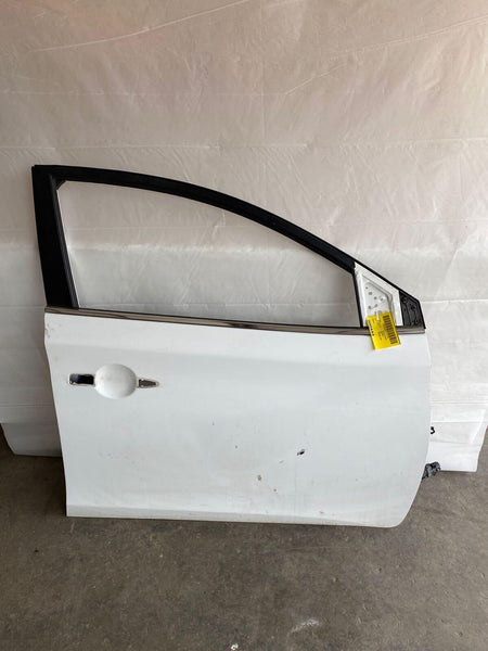 2013 - 2019 NISSAN SENTRA Front Door Paint Code QM1 Cloud White Passenger Side