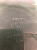 1998 - 2005 LEXUS GS300 Sedan Rear Door Glass Window w/ Tinted Driver Left LH