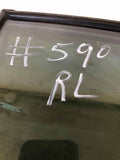 1998 - 2005 LEXUS GS300 Sedan Rear Back Vent Glass Window w/ Tinted Driver Left
