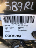 2015 - 2018 AUDI A3 PREMIUM Rear Back Door Skin Shell Driver Left Paint Code X7R