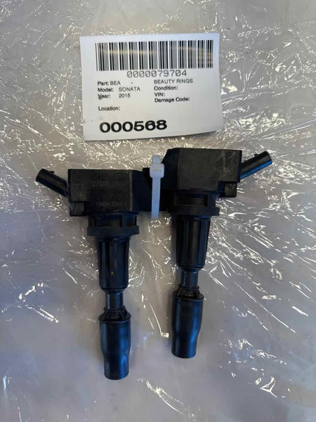 2015 - 2019 HYUNDAI SONATA SE Engine Ignition Coil Ignitor Pack Assembly 2 pcs