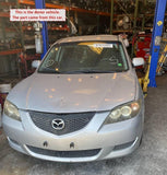 2004 - 2009 MAZDA 3 Sedan 2.0L 4 Cylinder FWD Radiator Support Assembly MAZDA3