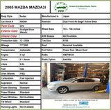 2004 - 2009 MAZDA 3 Sedan 2.0L 4 Cylinder FWD Radiator Support Assembly MAZDA3