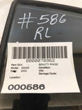 1998 - 2005 LEXUS GS300 Sedan Rear Vent Glass Window w/ Tinted Driver Left LH