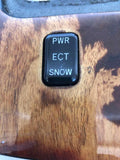 1999 LEXUS GS300 Sedan Center Floor Shifter Shift Trim Bezel Panel w/ Switch OEM