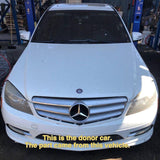 2011 MERCEDES BENZ C-CLASS C300 Air Condition Dual Heater Vent w/ Hazard Button