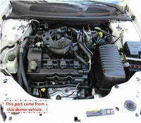 2004 CHRYSLER SEBRING 2.7 Convertible Radiator Cooling Dual Fan Assembly OEM Q