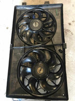 2004 CHRYSLER SEBRING 2.7 Convertible Radiator Cooling Dual Fan Assembly OEM Q