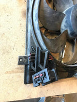 2002 VOLKSWAGEN JETTA EXCEPT GLI Engine Motor Radiator Dual Cooling Fan OEM Q