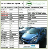 2013 - 2015 CHEVROLET SPARK LT Front Center Console Trim Cup Holder Hatchback Q