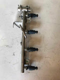 2004 VOLKSWAGEN PASSAT Cylinder Fuel Injection Rail with Injector Assembly OEM Q