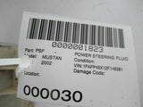 2002 FORD MUSTANG Power Steering Fluid Tank Reservoir OEM Q