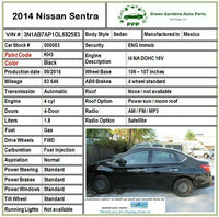 2016 NISSAN SENTRA Audio Tray Speaker Assembly Unit OEM Q
