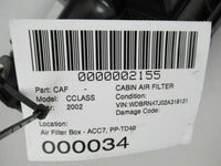 2002 MERCEDES BENZ Air Cleaner Filter Housing Box Assembly PP TD40 OEM Q