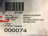 2015 CHEVROLET CHEVY EQUINOX Knuckle Support Passenger Right RH OEM Q