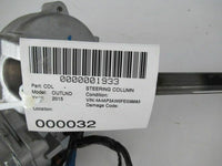 2015 MITSUBISHI OUTLANDER Automatic Steering Column Assembly P/N 8633A100 OEM Q