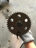 2008 MAZDA 3 Engine Cam Exhaust Camshaft w/ Timing Gear Motor Sprocket OEM Q