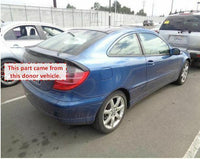 2002 - 2005 MERCEDES BENZ C-CLASS C230 Rear Bumper Cover Blue Assembly OEM Q