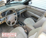 2004 CHRYSLER SEBRING Speedometer Instrumental Cluster Panel Gauges 116K Miles Q