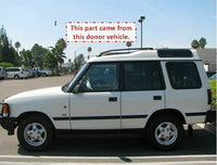 1999 LAND ROVER Discovery Sun Visor with Mirror & Illumination Passenger Right Q