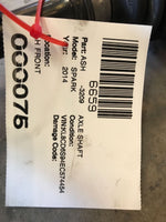 2014 - 1015 CHEVROLET SPARK Front Axle Shaft Automatic  Gas Driver Left LH OEM Q