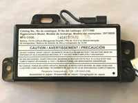 2014 - 2016 CHEVROLET SPARK Backup Battery Control Module Back Up OEM Q