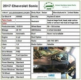 2017 CHEVROLET CHEVY SONIC Vapor Canister Purge Valve Solenoid 0280142495 OEM Q