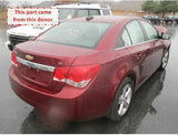 2015 CHEVROLET CRUZE Rear Back Seat with Headrest Driver Back Left Leather LH Q