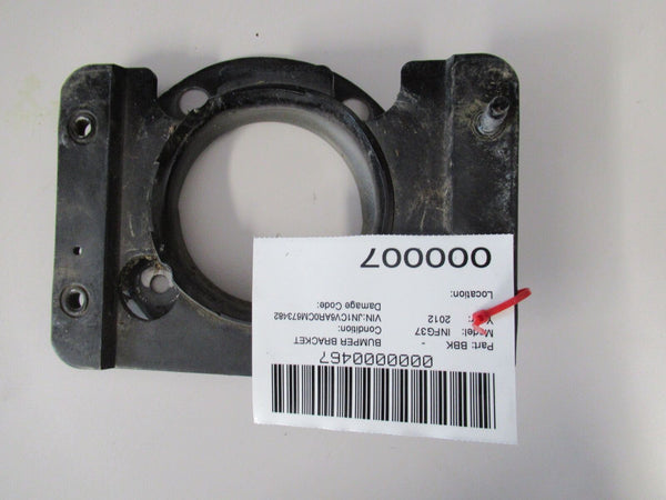 2012 INFINITI G37 Sedan Bumper Bracket Cover Reinforcement OEM Q