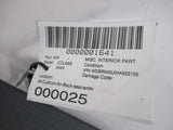 2004 MERCEDES Benz C230K Rear Seat Back Pad Cushion Black Anthracite 2039200008
