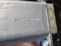 2014 CHEVROLET EQUINOX Rear Power Window Glass Motor Regulator Assembly Right Q