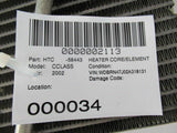 2001 - 2007 MERCEDES BENZ C-CLASS C230 Heater Core Element Radiator OEM Q