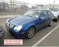 2002 MERCEDES BENZ C-CLASS C230 Rocker Panel Trim Molding Blue Driver Left  Q