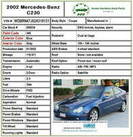 2002 MERCEDES BENZ C-CLASS Engine Fuel Canister Vapor Purge Valve Solenoid  Q
