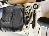 2022 MERCEDES BENZ C230 Rear Upper Seat Cover w/Headrest Dark Grey Right Q