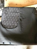 2022 MERCEDES BENZ C230 Rear Upper Seat Cover w/Headrest Dark Grey Right Q