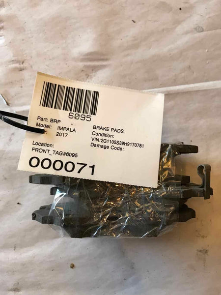 2017 CHEVROLET CHEVY IMPALA Brake Pads OEM Q