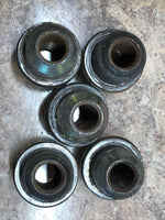 1999 LAND ROVER Lug Nuts Cover Caps Lug Bolts 5pcs OEM Q