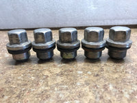 1999 LAND ROVER Lug Nuts Cover Caps Lug Bolts 5pcs OEM Q
