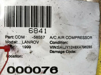 1994 - 1999 LAND ROVER A/C Air Compressor Pump Air Conditioner Turbo OEM Q