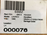 1995 - 1999 LAND ROVER DISCOVERY Front Fender Panel Driver Left White OEM Q