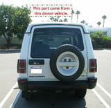 1999 LAND ROVER DISCOVERY Rear Back Inside Door Handle Trim Passenger Right Q