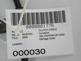 2002 FORD MUSTANG Speed Clutch Cable OEM Q