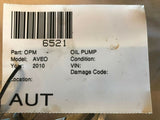 2010 CHEVROLET CHEVY AVEO Engine Motor Oil Pump Assembly OEM Q