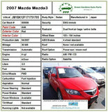 2007 - 2009 MAZDA 3 Brake Caliper Hardware Piston Passenger Right RH OEM Q