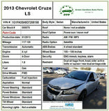 2013 CHEVROLET CHEVY CRUZE Fuel Vapor Can Charcoal Evaporator Canister OEM Q