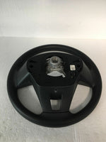 2014 - 2016 MAZDA 3 Steering Wheel w/ Switch Control Cover Leather Black OEM Q
