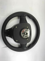 2015 CHEVROLET CHEVY SPARK Steering Wheel Cover Leather Black OEM Q